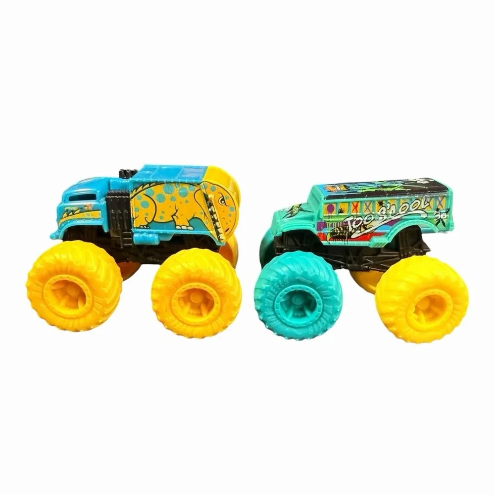 Hot Wheels Monster Trucks Die-Cast Vehicles Lot (2)‎